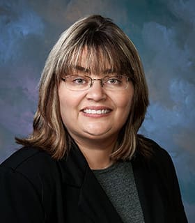 Headshot of Andrea McClure